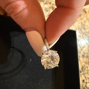 Stunning Silver Solitaire Ring